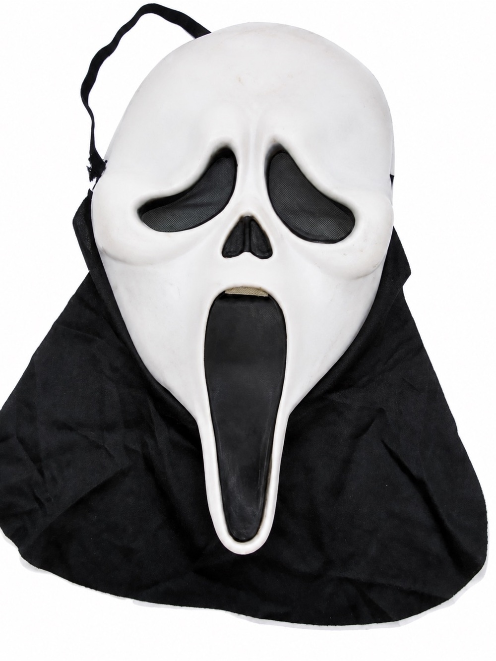 Easter Unlimited Ghost Face Scream Mask Black Hood Halloween Costume Adult